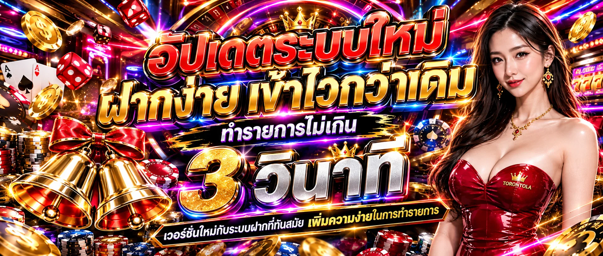 TorontoLA เว็บพนันออนไลน์ เว็บตรงไม่ผ่านเอเย่นต์ คาสิโนสล็อตแทงบอลครบวงจร